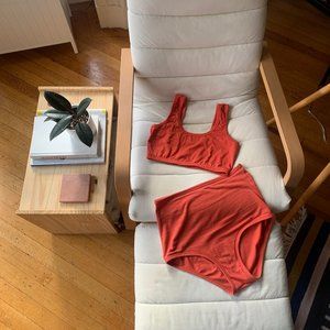 ARQ High Rise Undies in Cadmium